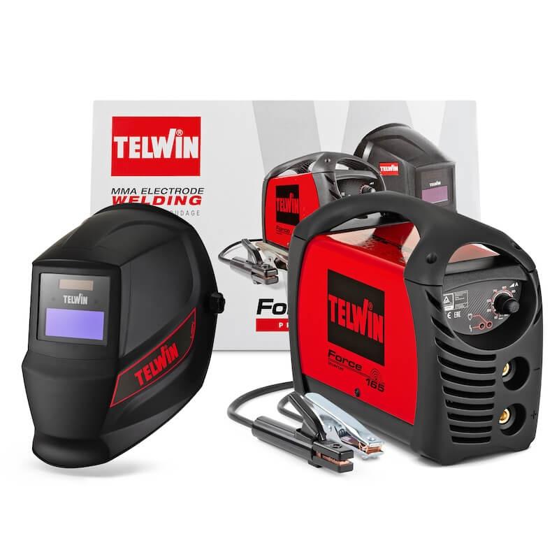 Poste à souder MMA Inverter Force 165 + Cagoule TELWIN_0