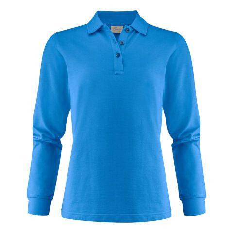PRINTER SURF PRO L/S POLO PIQUE FEMMES OCEAN BLEU - TAILLE XL