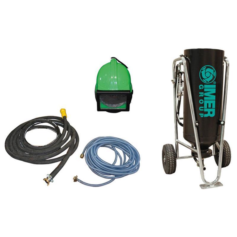Sableuse pneumatique ISE 70 avec tuyau Ø 19 mm d'une longueur de 20 mètres - IMER - 0907MF03903_0