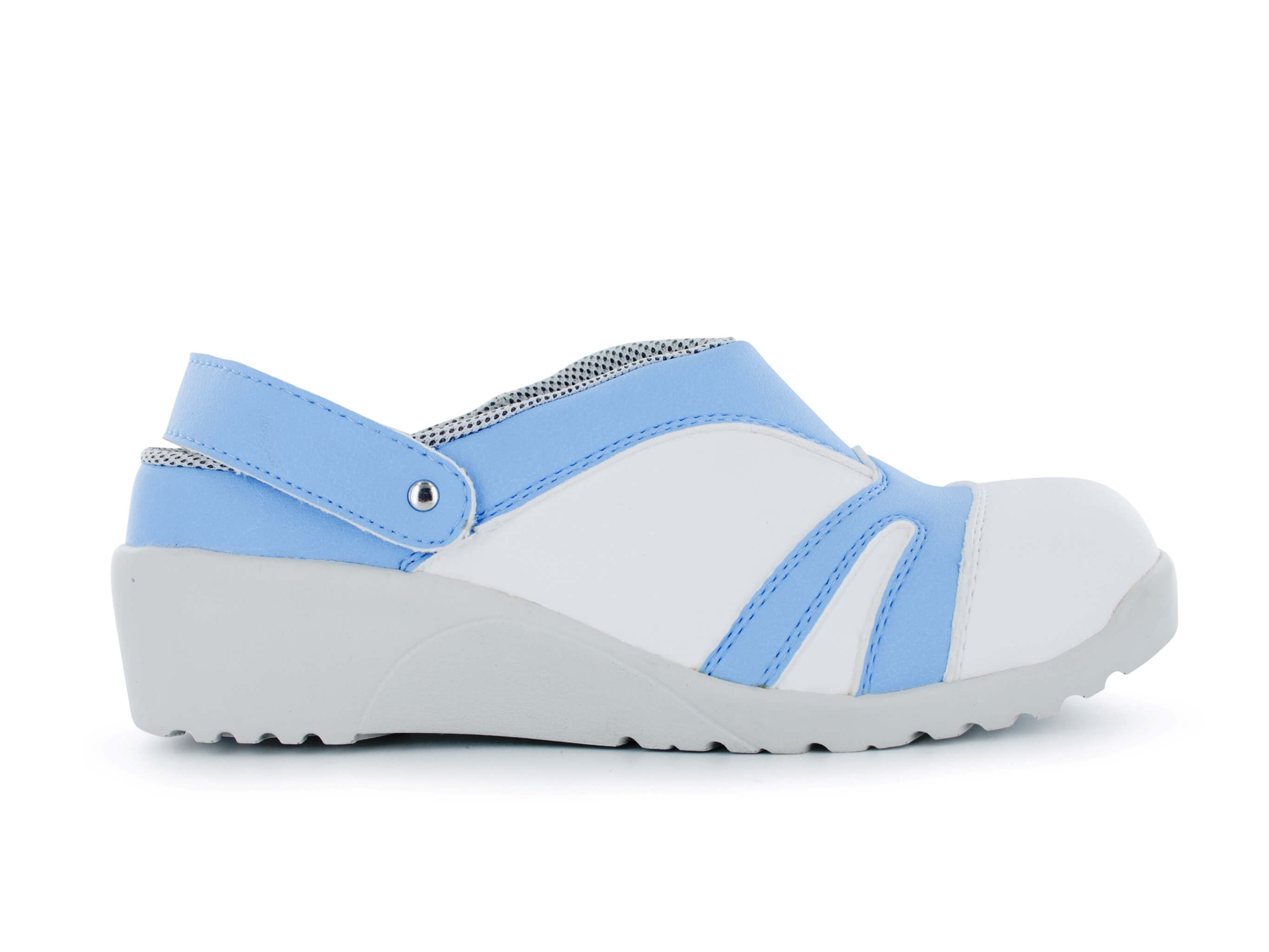 SABOT MÉDICAL AVEC EMBOUT DE SÉCURITÉ BLEU FIONA NORDWAYS