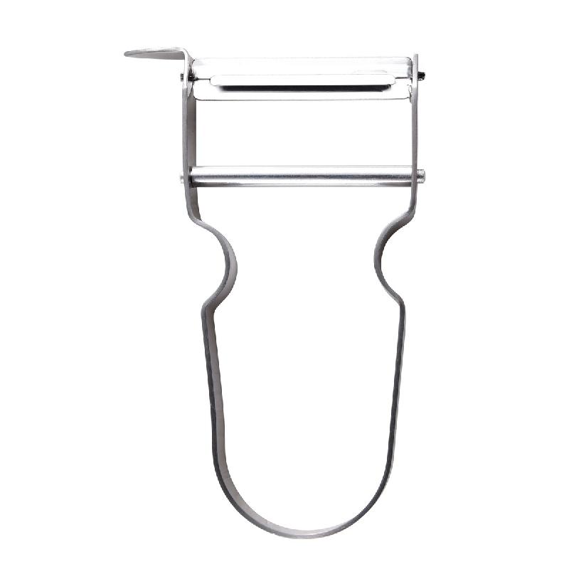 San Ignacio Expert - Éplucheur 11 x 7 cm en acier inoxydable - argenté inox Q4331_0