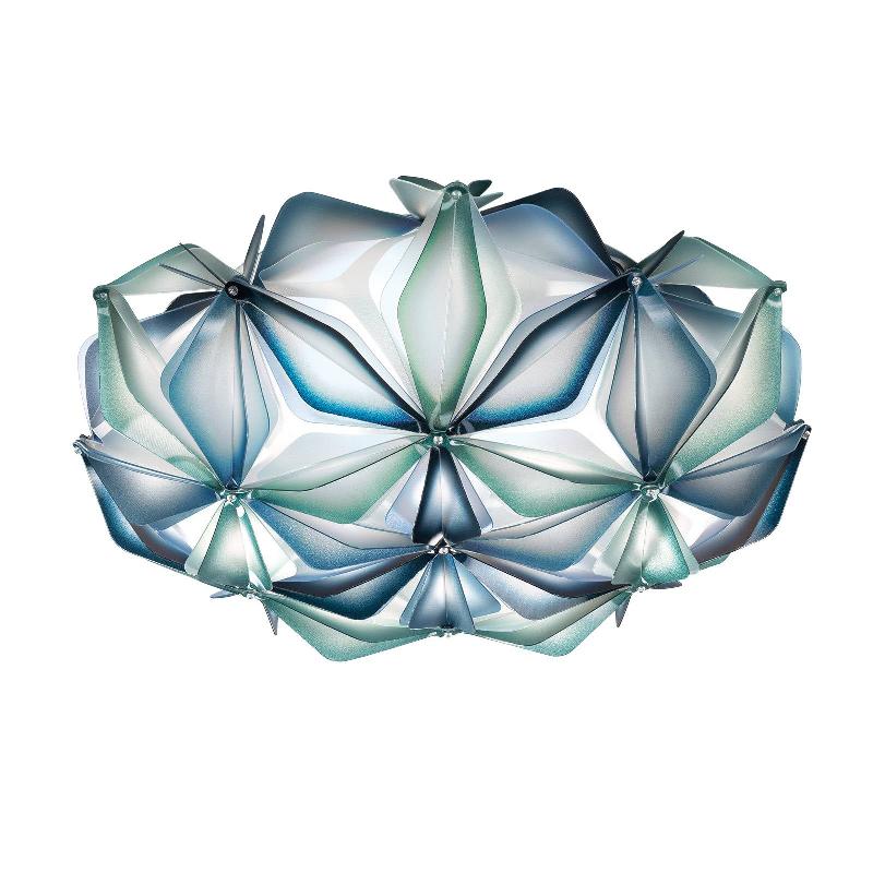 SLAMP LA VIE M PLAFONNIER, LARGEUR 47 CM, BLEU