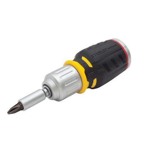 STANLEY 1 JEU DE 6 EMBOUTS AVEC TOURNEVIS BOULE À CLIQUET FATMAX®