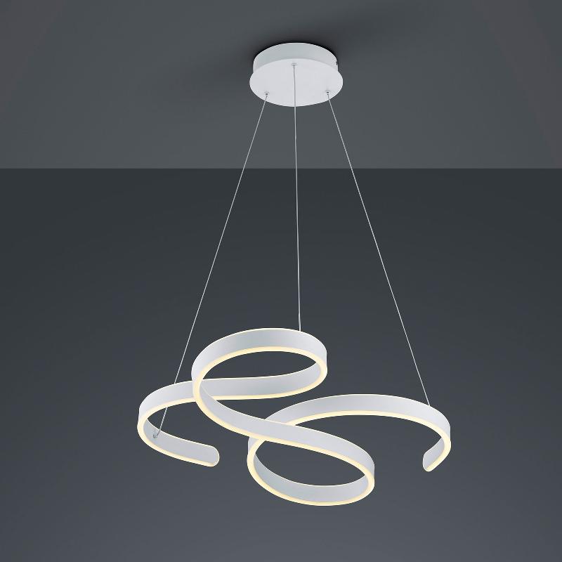 TRIO LIGHTING SUSPENSION LED FRANCIS, BLANCHE MATE