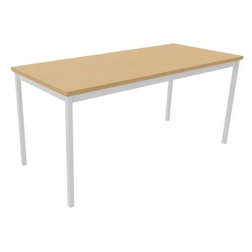 TABLE DE RÉUNION TREFF 160 X 70 HÊTRE / BLANC