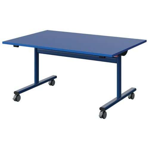 TABLE MALIBU RAB. 120X80 T3 DL STRA ABS BLEU U525/BLEU 5005