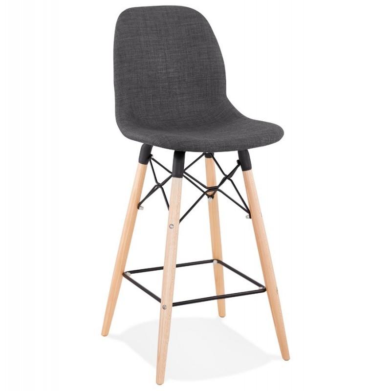 Tabouret de bar scandinave Planet 107cm gris foncé - Design élégant - Paris Prix_0
