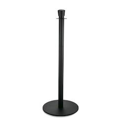 Poteau de délimitation noir h95cm Ø36cm - WAS Germany - noir inox 2223 001_0