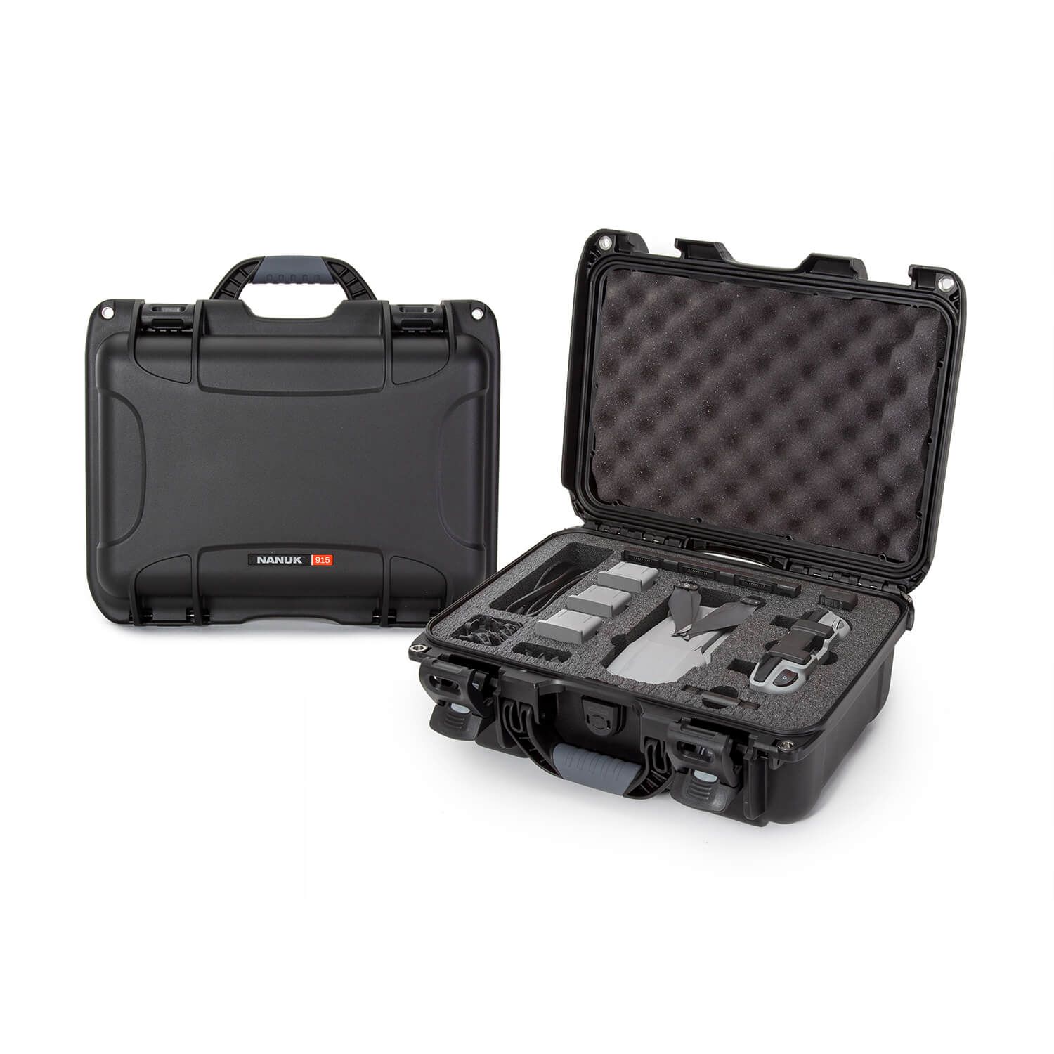 Malette de rangement pour drone - Nanuk 915 - pour DJI™ Mavic Air 2 Fly More Combo - étanche, résistante et légère_0