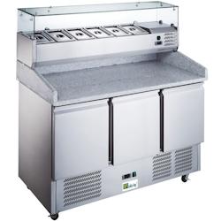 A.C.L - Table réfrigérée 3 portes - 368 L - « ECO » extérieurs et intérieurs inox - inox MM99171053_0
