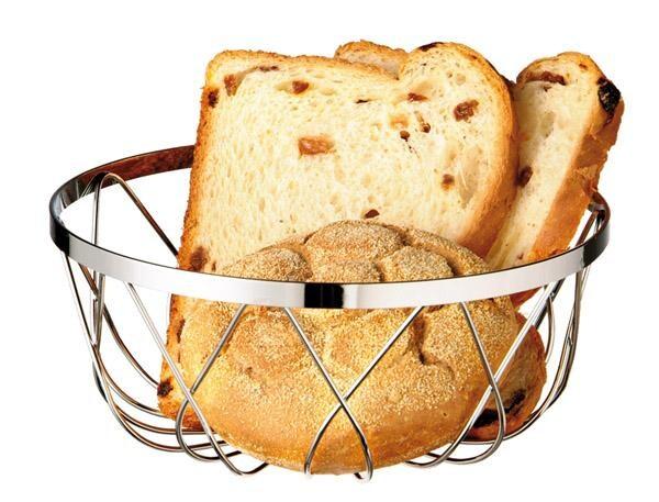 APS Corbeille à pain et à fruitsØ 18 cm, H : 7,5 cm - argenté inox 30310_0