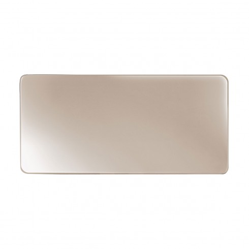 ASSIETTE PLATE RECTANGULAIRE 27,5 X 13CM EN PORCELAINE TAUPE - CHEF & SOMMELIER - PURITY