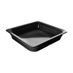 Bac Gastro GN 2/3 Noir Mélamine - Profondeur 65 mm - 5,5 L - Lacor - noir 66565J_0