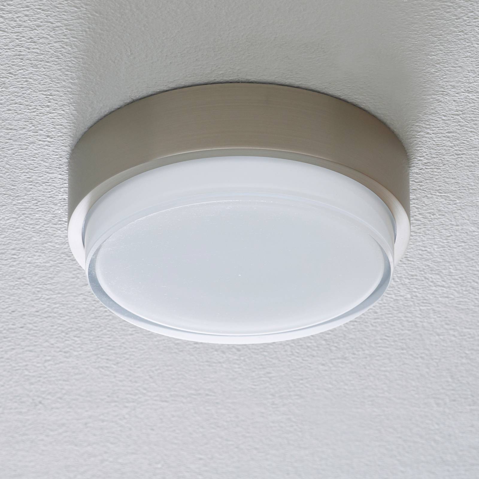 BEGA 50536 PLAFONNIER LED 930 ACIER INOX Ø21 CM