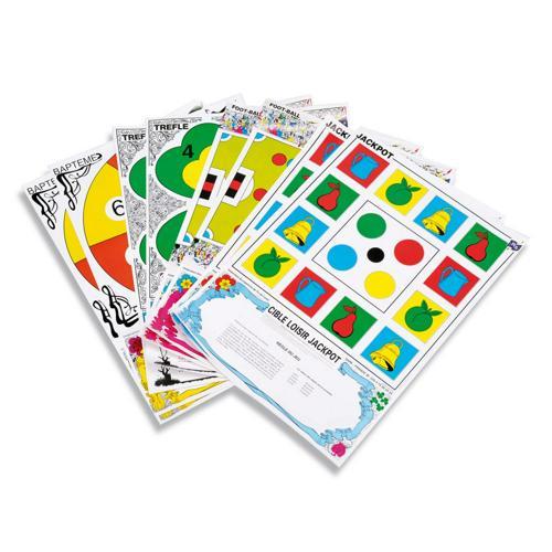 BLASONS LOISIRS - 4 JEUX DIFFÉRENTS