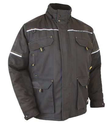 Blouson de travail déperlant NIVEAU Canvas - 60% coton, 40% polyester, 350g/m² (Gris carbone) - PCB12-T2 - LMA_0