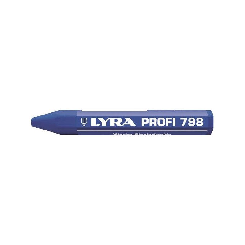 BOITE DE 12 CRAIES À LA CIRE 95 X 12 BLEUES - LYRA - 4880051