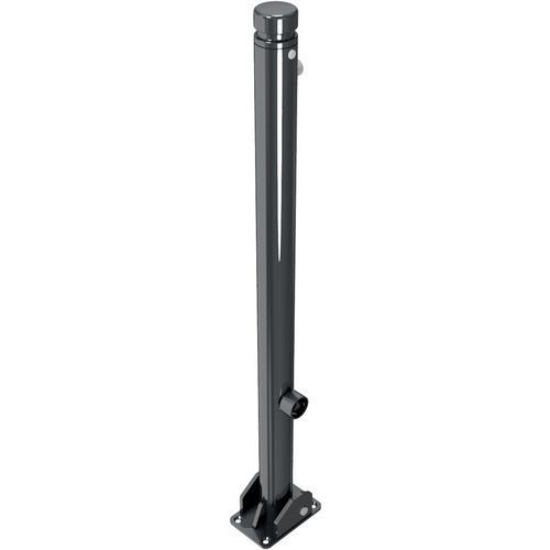 BORNE 464B RABATTABLE AUTOMATIQUE À CHEVILLER - GRIS - SCHAKE