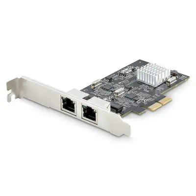 Carte Réseau PCIe à  2 Ports 2,5 Gbps NBASE-T, Intel I225-V - Carte Réseau pour PC - Carte Réseau Eth_0