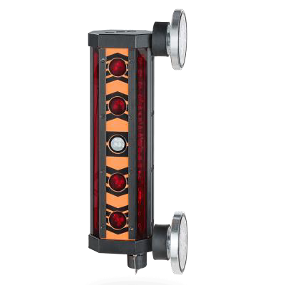 Cellule laser de guidage pour engins FMR 706 - Fenêtre 25 cm - Boîtier étanche IP66 - Utilisable avec laser rotatif à faisceau rouge_0