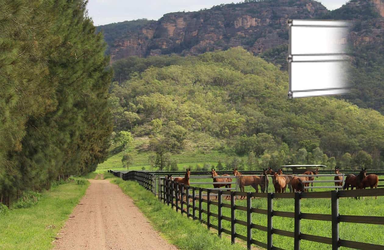 Clôture pour chevaux - Horse Stop - Rouleau Hors’Rail 200m 3 fils marron - Lice polyéthylène 11 cm anti-UV, armature acier haute résistance_0