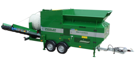 Cribleur trommel Zemmler MS 1600 - Compact et polyvalent, 3 fractions_0
