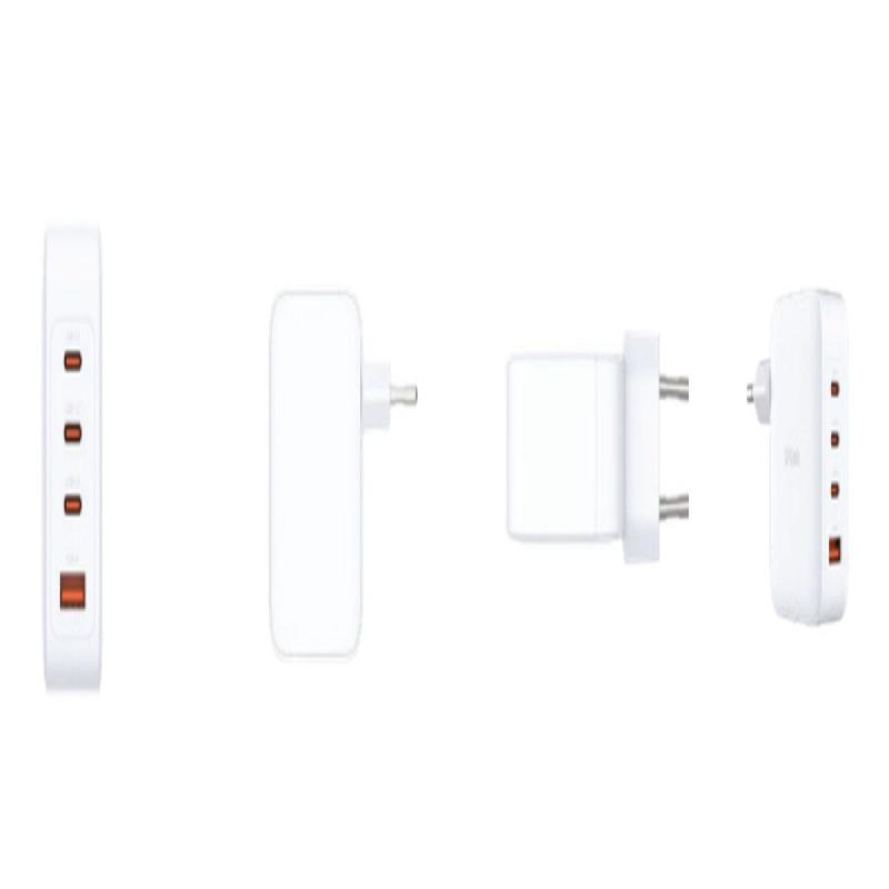 D-Link DCF-141 - Adaptateur secteur - GaN - 140 watts - 5 A - Power Delivery 3.1, QC 4.0 - 4 ports de sortie (3 x USB-C, USB Type-A) - DCF-141/E_0