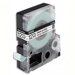 EPSON CASSETTE POUR LW-300/400/900P - LC4TBN9 NOIR SUR TRANSPARENT 12/9 C53S625407