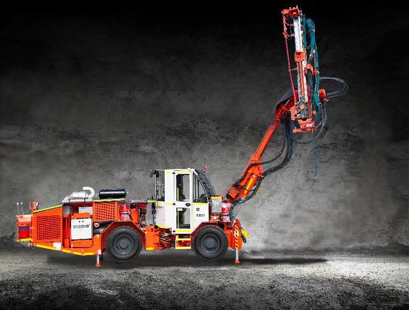 Foreuses de fracturation secondaire Sandvik DB331 - Bras télescopique SB60P - Opération télécommandée_0