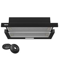 Hotte aspirante CIARRA A++ 60 cm 370 m³/h hotte aspirante intégrée VM6906DB - noir inox CBCB6906D_0