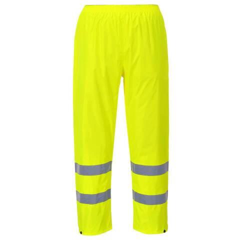 LOT DE 2 - PORTWEST H441 PANTALON DE PLUIE HI-VIS JAUNE - TAILLE XXS - STANDARD