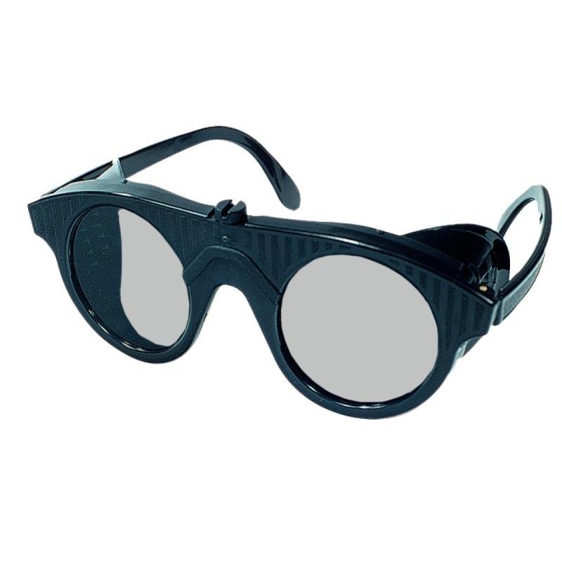 Lunettes de protection en nylon Schweisskraft transparentes - cadre souple - verres DIN Ø 50 mm - 1600400_0