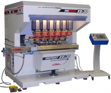 Machine de tampographie XE30 6C T.I. - Électro-pneumatique, jusqu'à 8 couleurs, avec encriers hermétiques et contrôle électronique_0