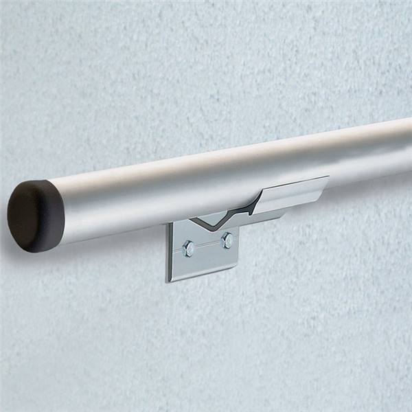 Mains courantes en aluminium anodisé pour extérieur - diamètre 45 mm - longueur 3 m - résistantes à la corrosion_0
