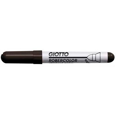 MARQUEUR EFFAÇABLE GIOTTO POINTE OGIVE 7MM. ENCRE NOIRE. ODEUR NEUTRE. - LOT DE 12