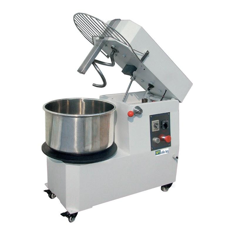 Pétrin à spirale blanc tête relevable cuve amovible avec 2 vitesses... - PHTD40T_0