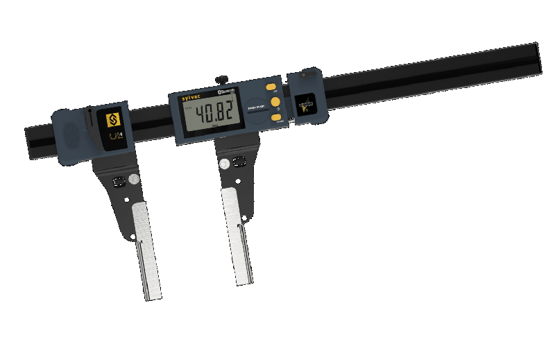 Pied à coulisse ultra-léger UL4 - Becs spéciaux type C avec Bluetooth® intégré_0