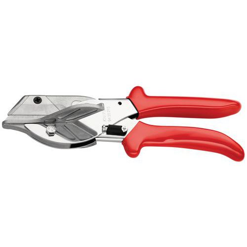 PINCE COUPANTE À ONGLET 215MM - CORPS EN ACIER CHROMÉ - GAINAGE PVC - KNIPEX