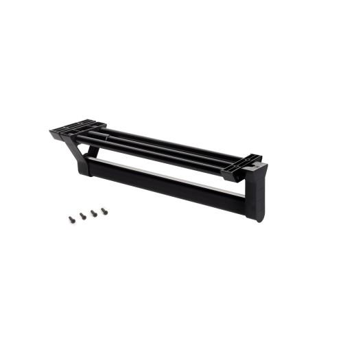 PORTE-VÊTEMENTS COULISSANT POUR DRESSING - L350 MM - NOIR EMUCA