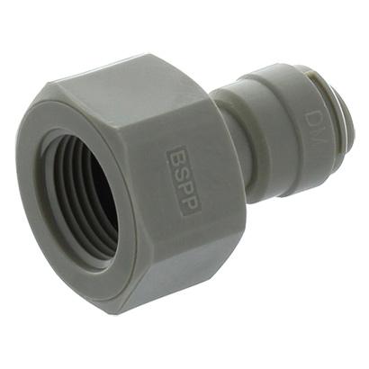 RACCORD FEMELLE 3/8 POUCE BSPP - TUBE 1/4
