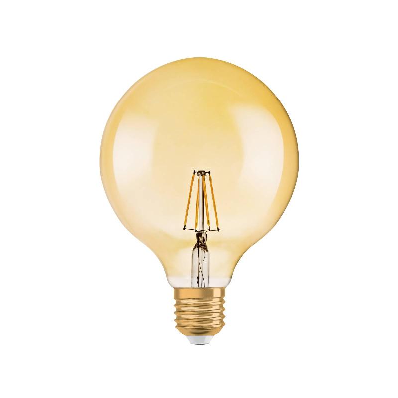 RADIUM LED ESSENCE AMBIANTE E27 6,5W GLOBE DORÉ