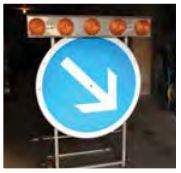 Rampe 5 feux à LED - support en aluminium - Sodimar - cellule crépusculaire et centrale de commande intégrée_1