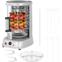 Royal Catering - Royal Catering Rôtissoire Verticale Machine À Kébab Poulet Électrique Appareil Mini Machine Grill Rotatif RCGV-1400 (3-en-1, 1 50_0