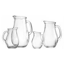 SNAP BY R & B CRUCHE EN VERRE '4ALL', 1 L - LOT DE 6