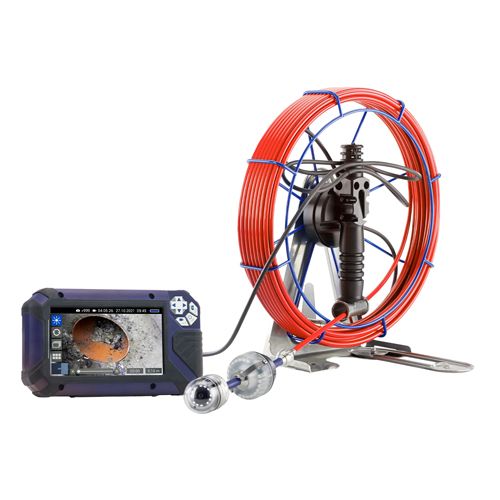 Système d'inspection modulaire ultra portable - caméra rotative sur dévidoir DeviXplorer 360 avec tête interchangeable_0