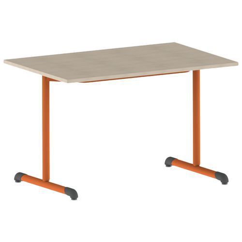 TABLE BANDANA 120 X 80 CM FIXE T6 STRAT ÉRABLE PAPAYE 2011 - MOBIDECOR