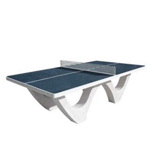 TABLE DE PING PONG EN PIERRE RECONSTITUÉE TOP'MODUL BLEU