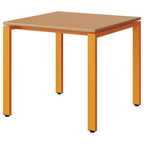 TABLE MALIBU 80X80 T5 SOUDÉ STR ALAI ORAN U340/ORAN 1028