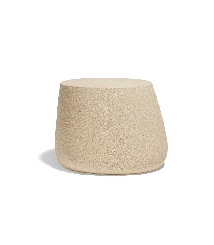 Table STONE 69x63x50 - granit crème_0