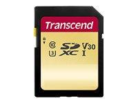 TRANSCEND 500S - CARTE MÉMOIRE FLASH - 128 GO - SDXC UHS-I